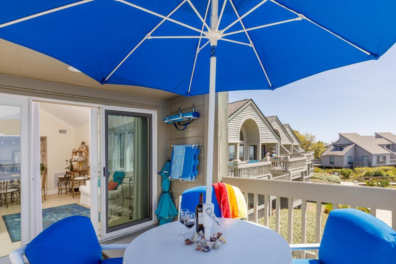 1314 Pelican Watch - Seabrook Island - Beachfront 5 Star Condo - Fido Friendly Buitenkant foto
